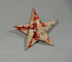Sculptural-Origami Star Front